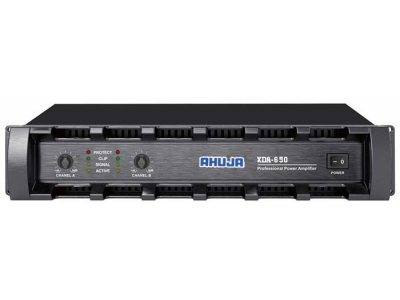Amplifier công suất 650W x 2 kênh cho loa kiểm âm Ahuja XDA-650