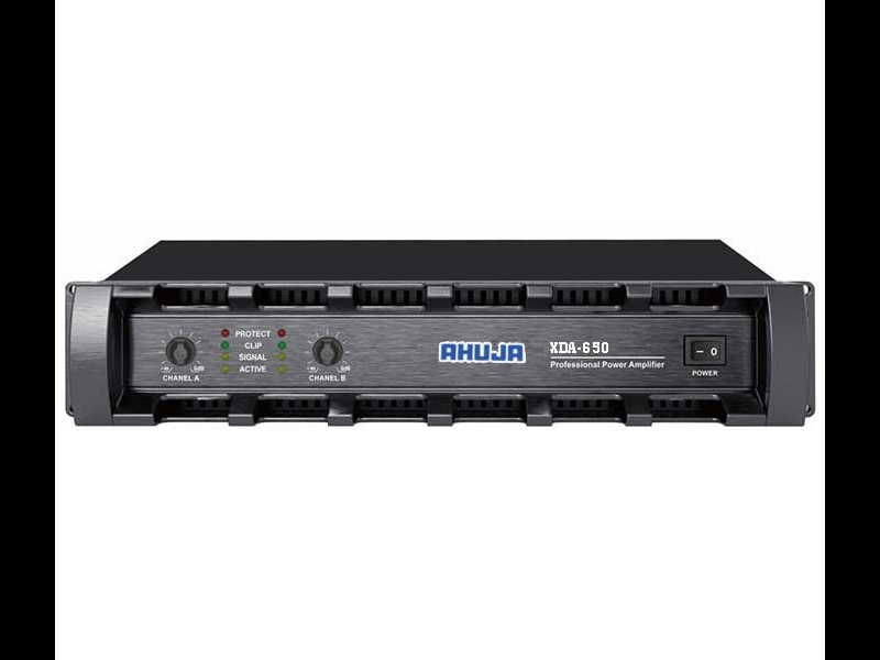 Amplifier công suất 650W x 2 kênh cho loa kiểm âm Ahuja XDA-650