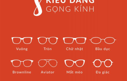 Hướng dẫn lựa chọn gọng kính cận phù hợp với khuôn mặt